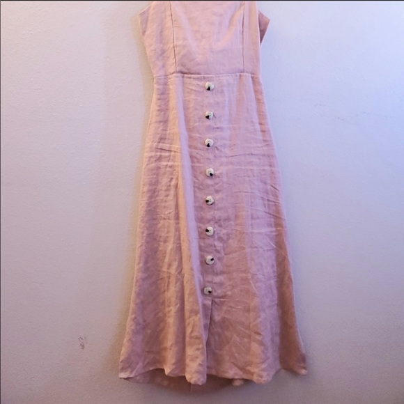 Faithful the Brand Noel Midi Linen Dress 6